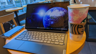 スターバックスで Duet 560 を